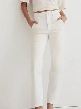 Madewell The '90s Straight Jean: Two-Tone Carpenter Edition- 27